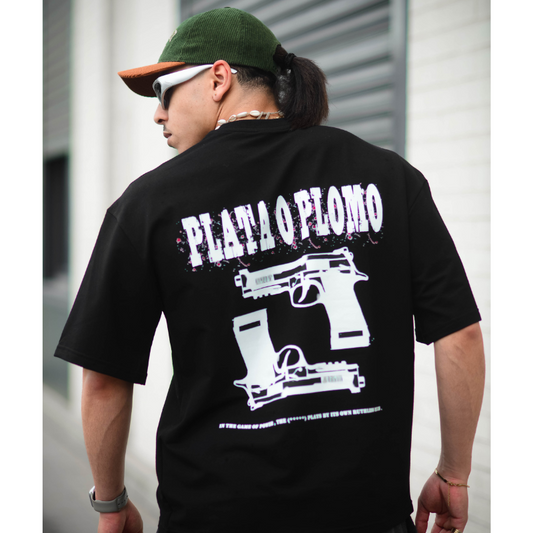 Plata O Plomo oversized T-SHIRT
